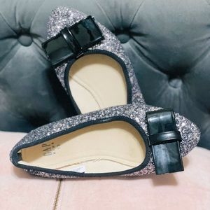 So Cute! GAP kids pointy toe, glittered flats